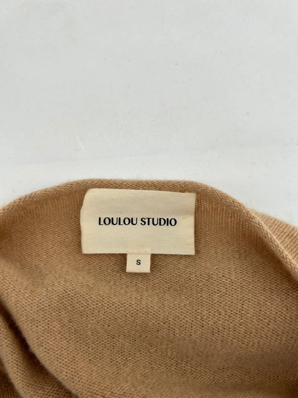 Pull camel en cachemire "Fakarava"