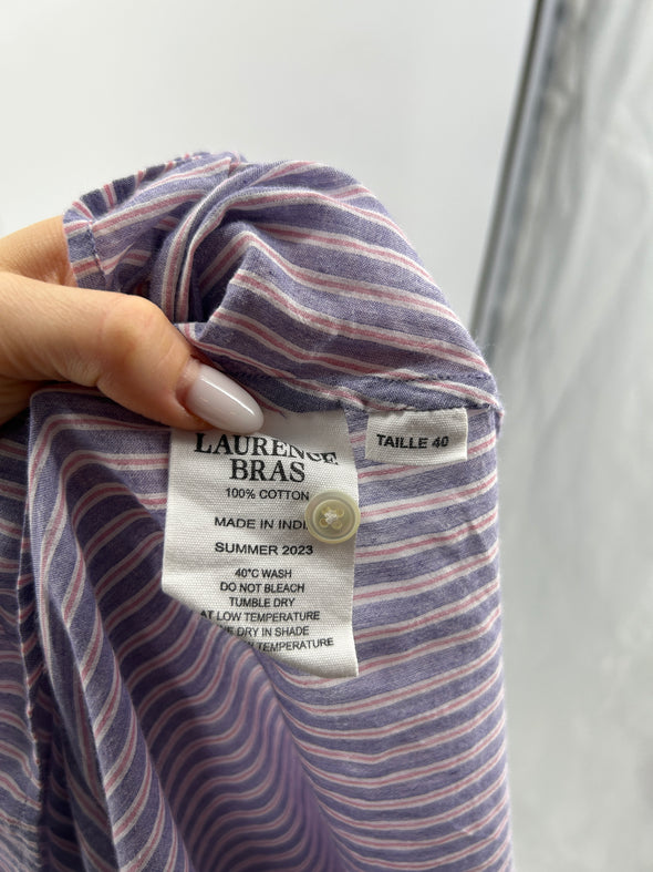 Blouse à rayures