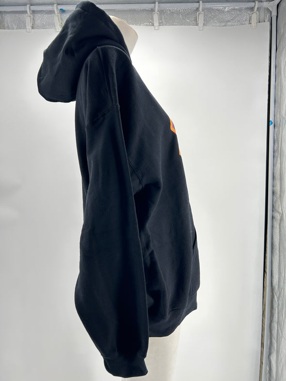 Sweat noir avec imprimés