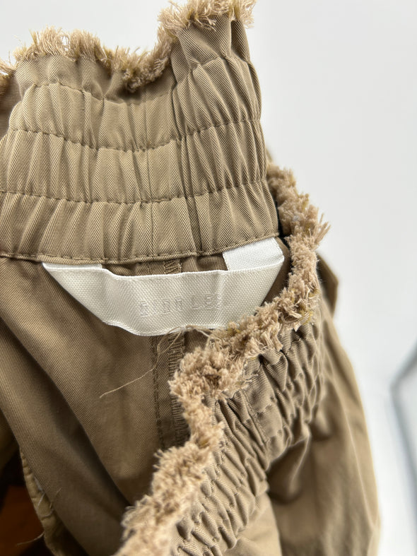 Pantalon cargo beige