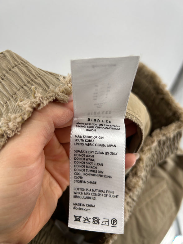 Pantalon cargo beige