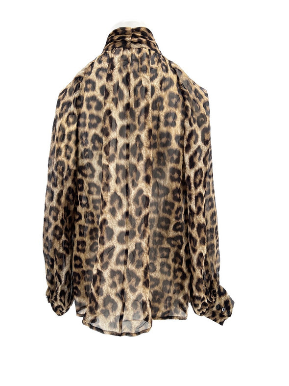 Blouse léopard