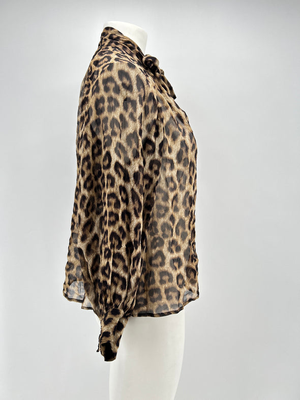Blouse léopard