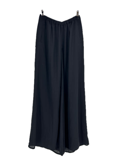 Pantalon noir transparent