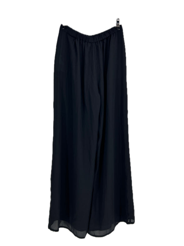 Pantalon noir transparent