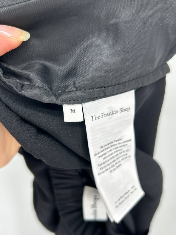 Pantalon noir transparent