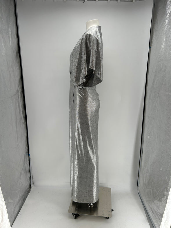 Robe argentée