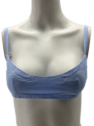 Brassière bleue
