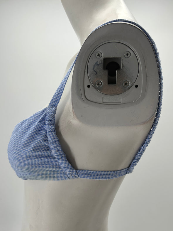 Brassière bleue