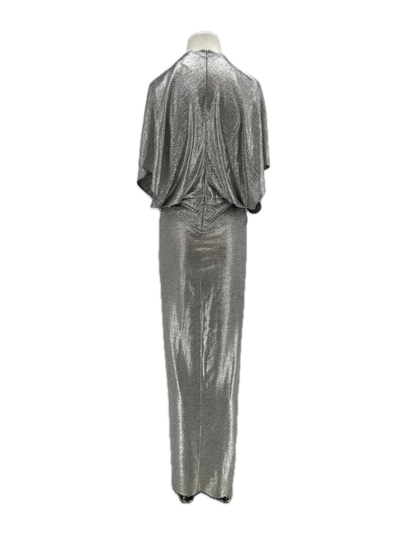 Robe argentée