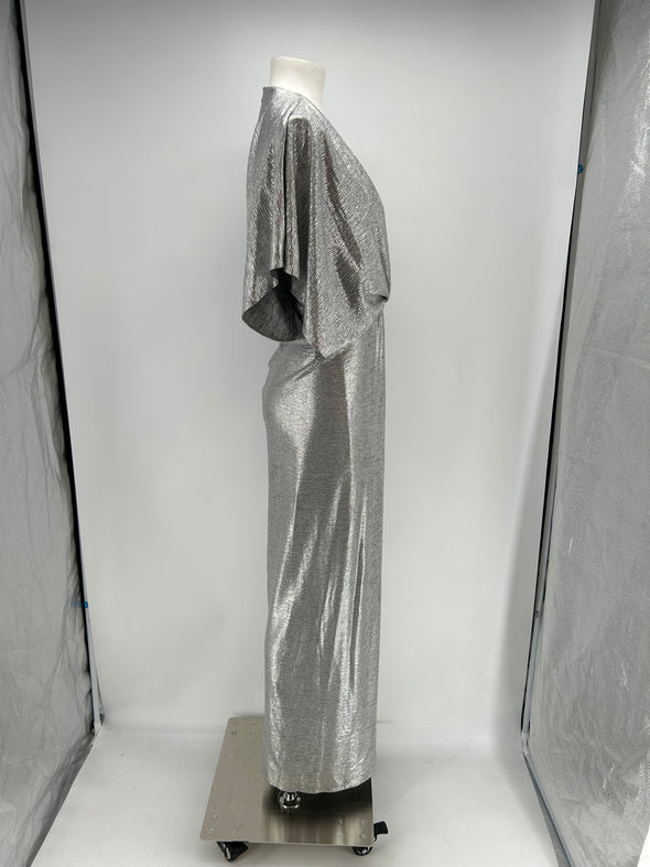 Robe argentée