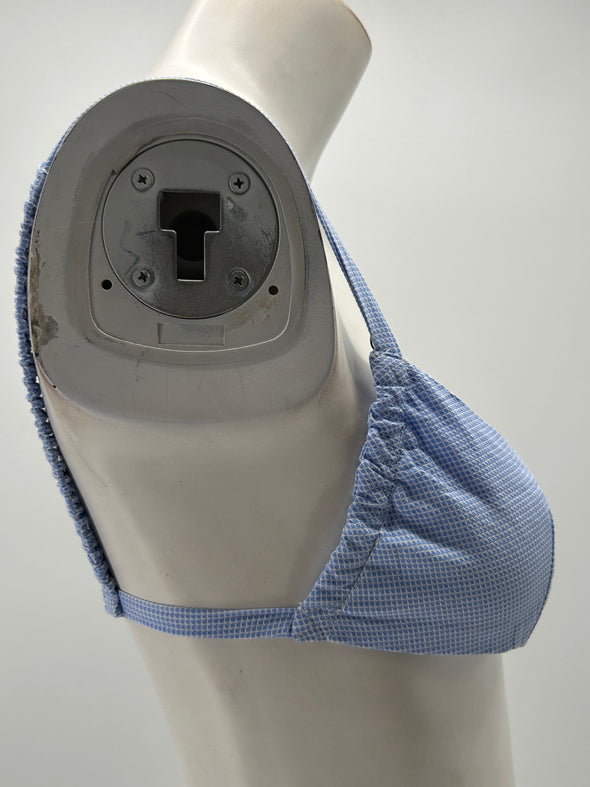Brassière bleue