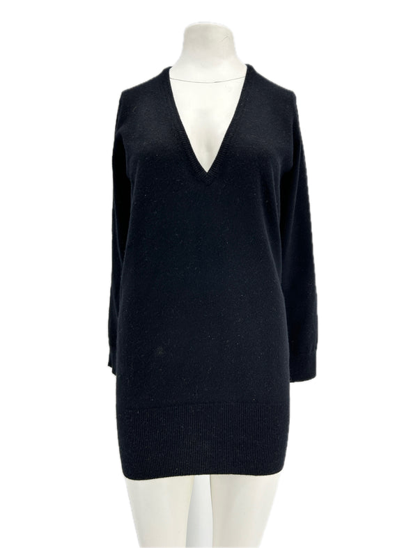 Pull en cachemire noir