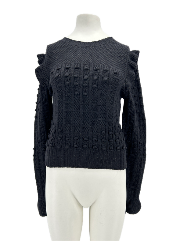 Pull en laine noir