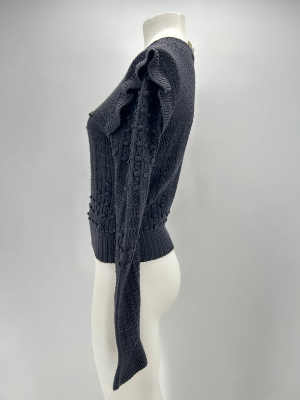 Pull en laine noir