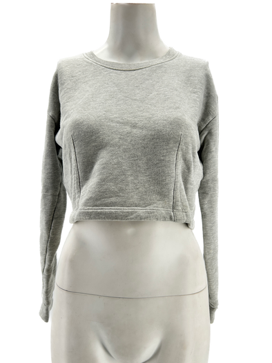 Pull court gris
