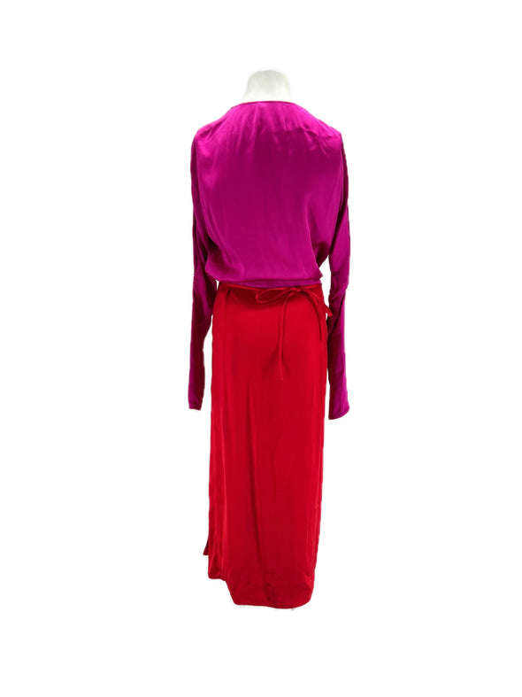 Robe bicolore