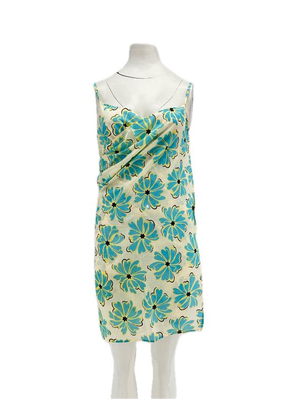 Robe paréo bicolore