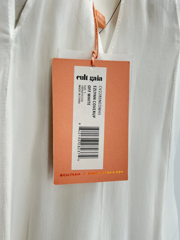 Robe transparente blanche