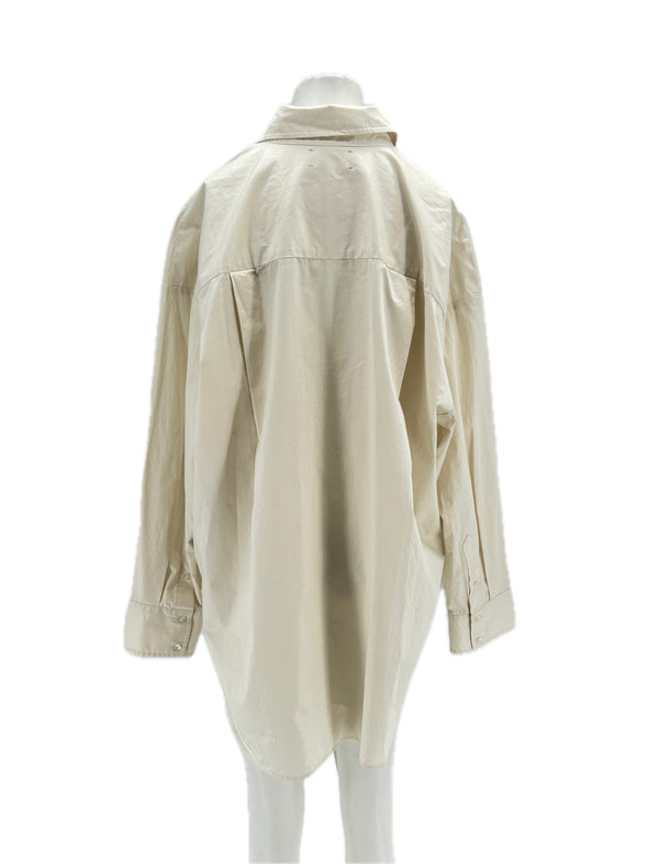 Chemise beige