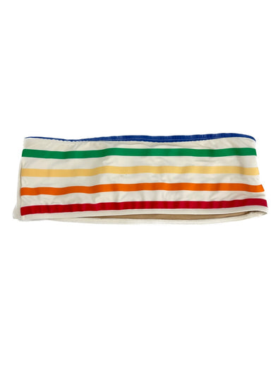 Haut de maillot de bain multicolore