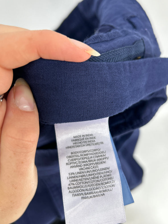 Pantalon bleu marine