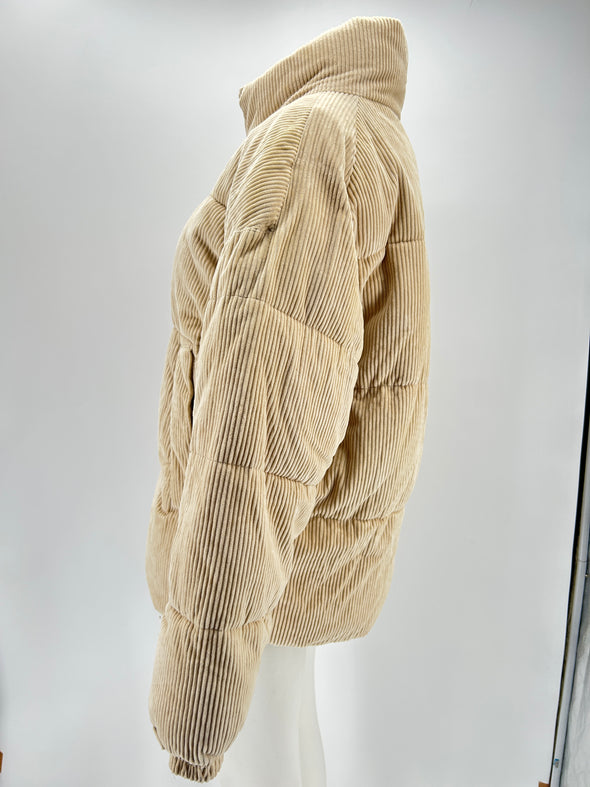 Doudoune beige