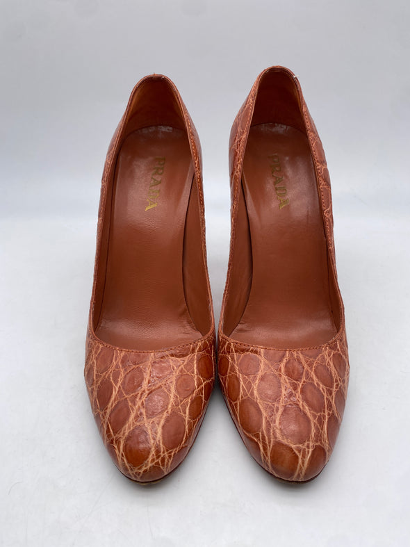 Escarpins en cuir