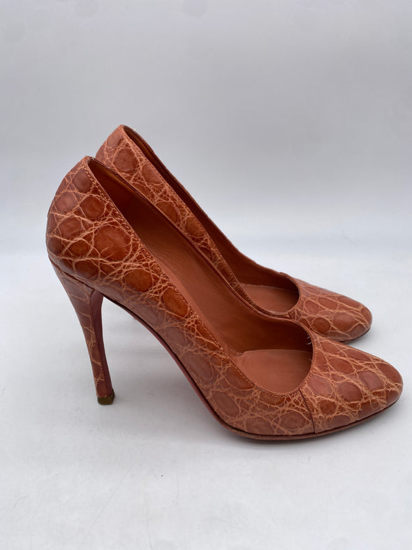 Escarpins en cuir