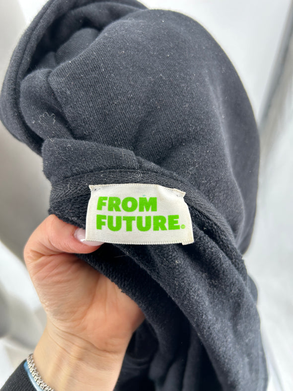 Sweat à capuche noir