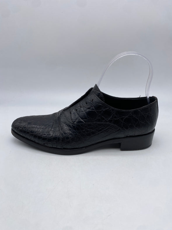 Derbies en cuir noir