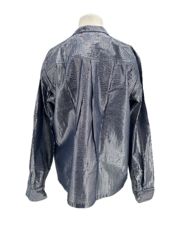 Blouse bicolore