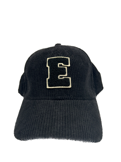 Casquette en velours côtelé