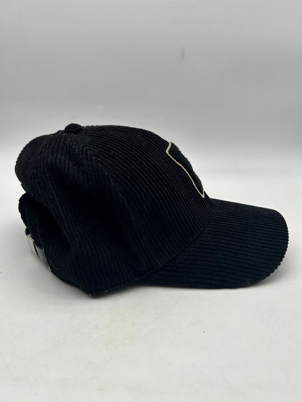 Casquette en velours côtelé