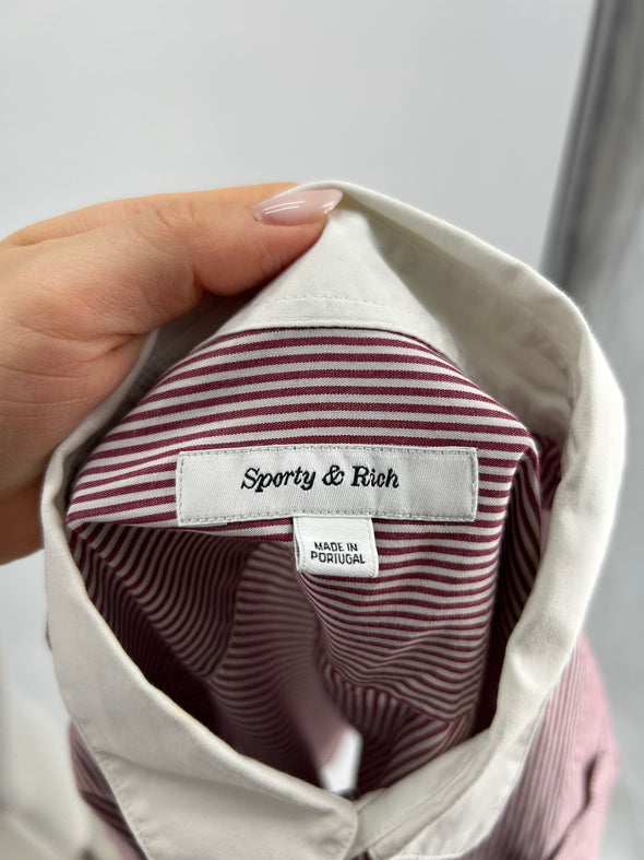 Chemise à rayures