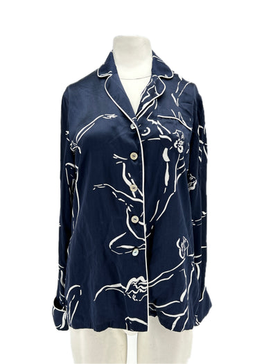 Chemise bleu marine