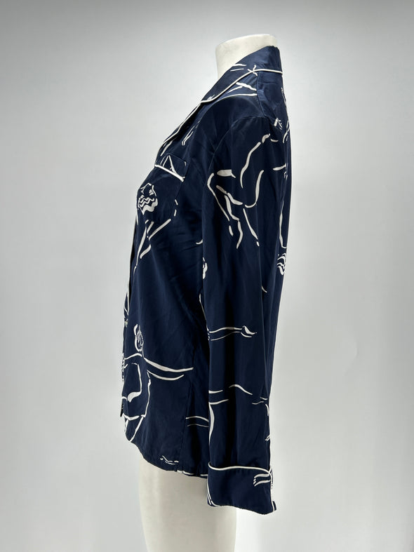 Chemise bleu marine