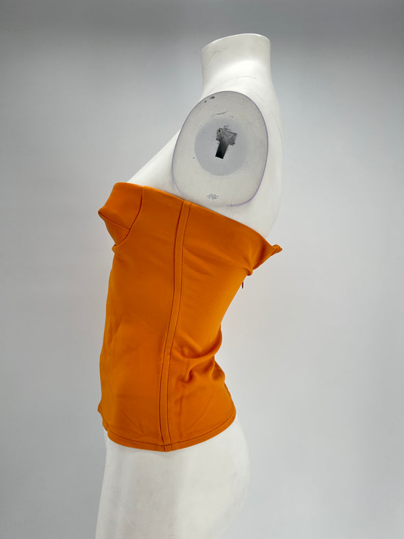 Top Bustier orange