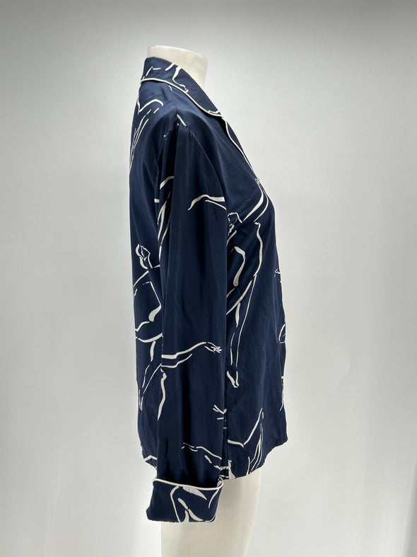 Chemise bleu marine