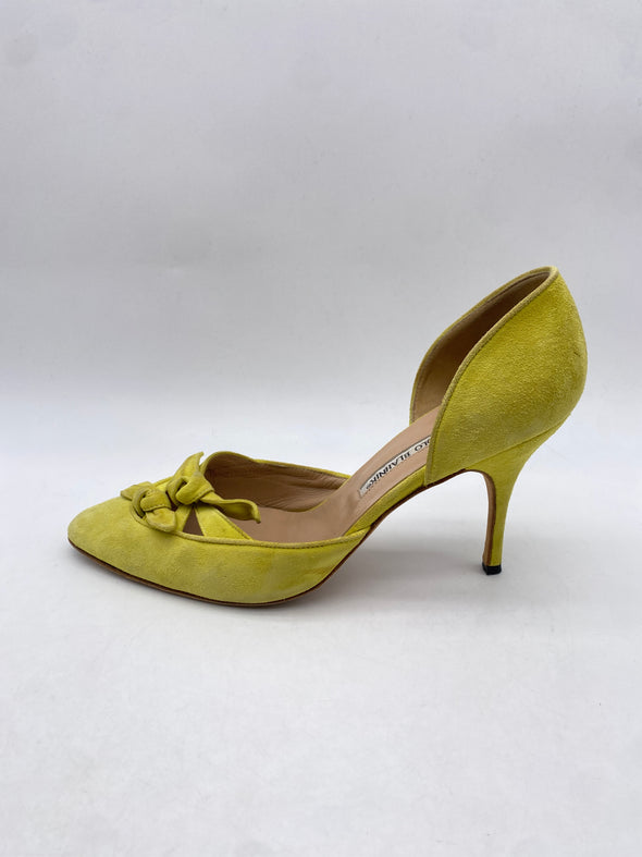 Escarpins en daim