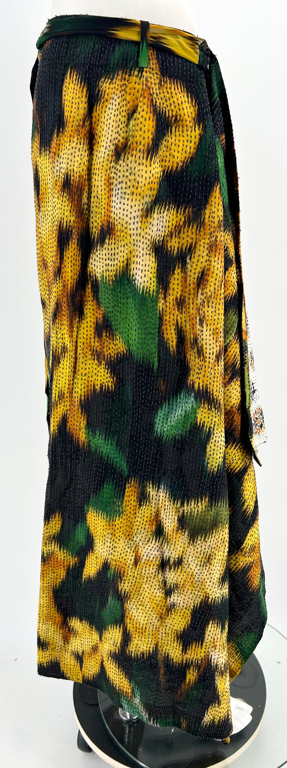 Jupe longue à motifs fleurs