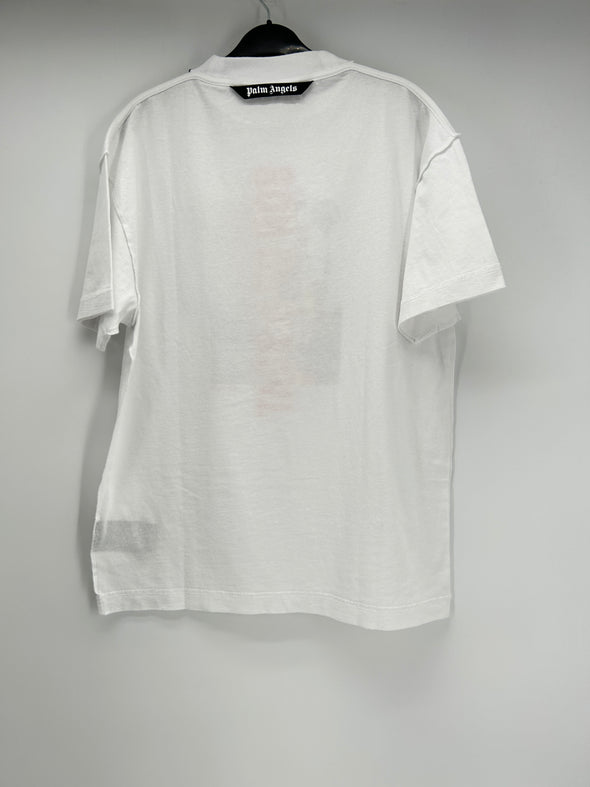 T-shirt blanc avec imprimé "Son of beat"