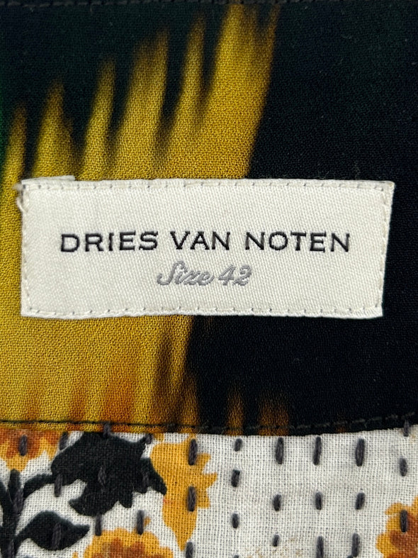 Jupe longue à motifs fleurs