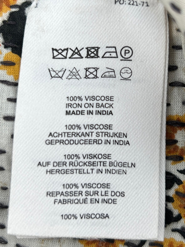 Jupe longue à motifs fleurs