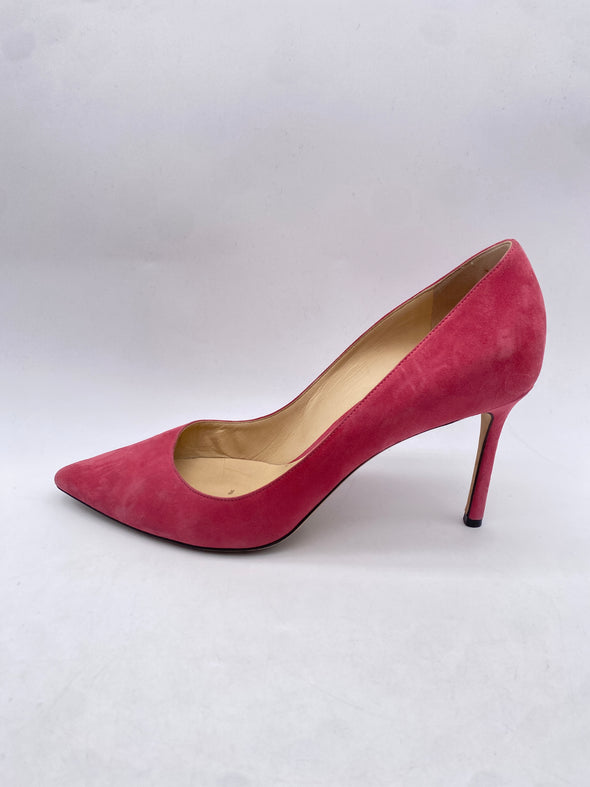 Escarpins en daim