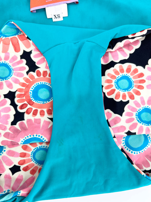 Bas de maillot à fleurs