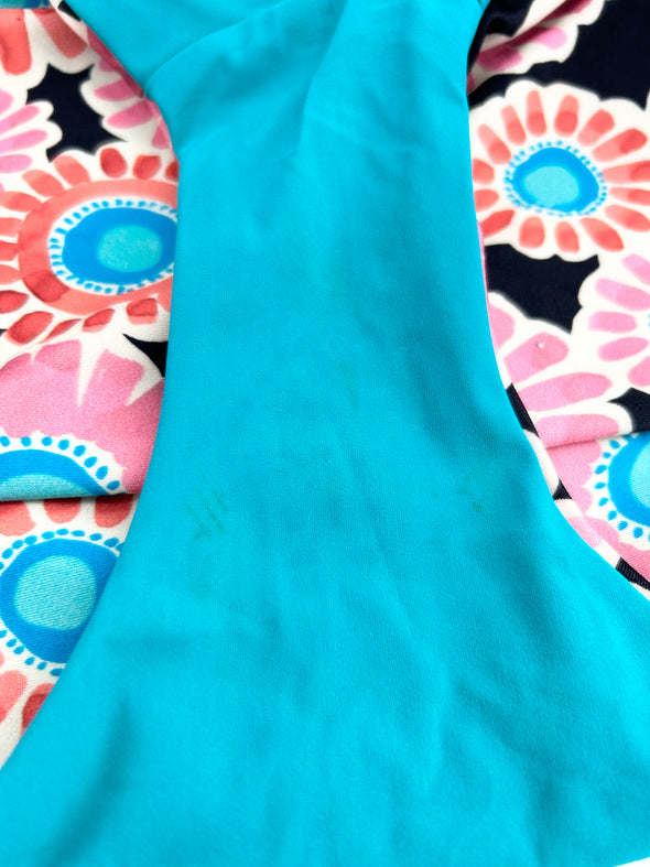 Bas de maillot à fleurs