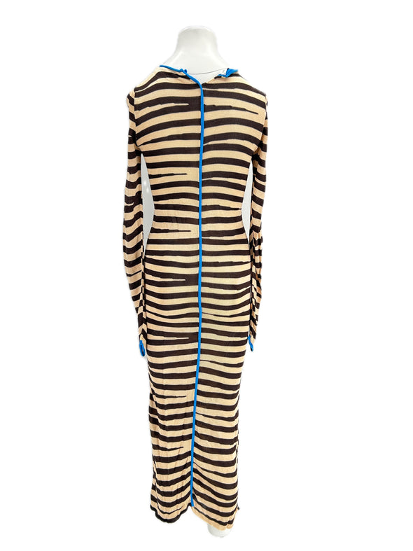 Robe rayée