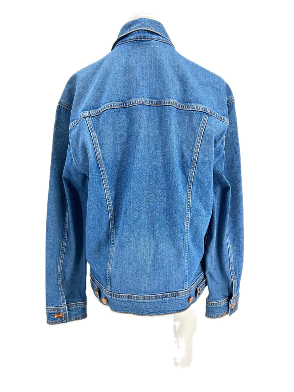 Veste en denim bleue