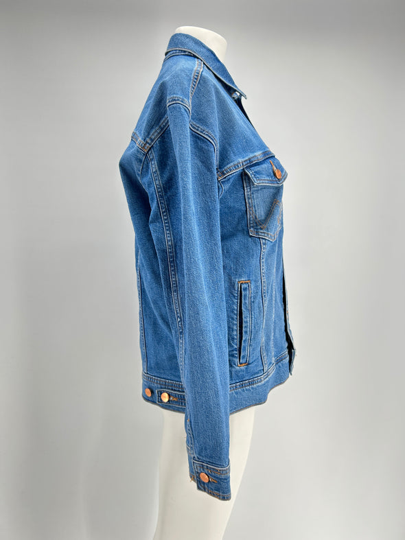 Veste en denim bleue